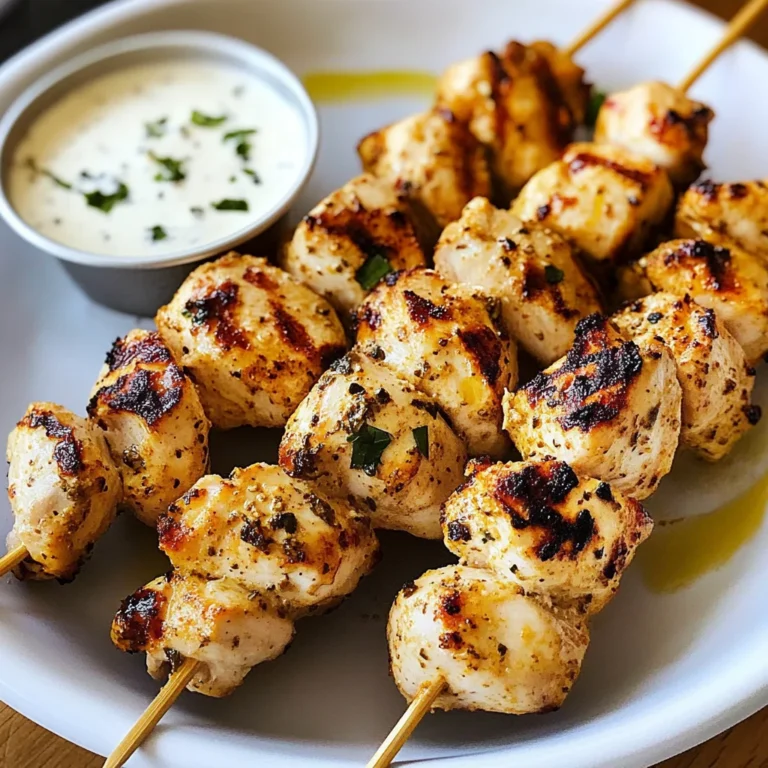 Chicken Souvlaki