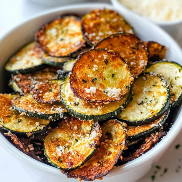 Crispy Air Fryer Zucchini Chips