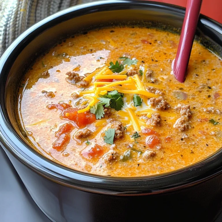 Crock Pot Low-Carb Taco Soup
