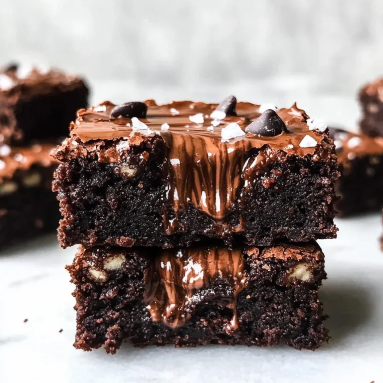 Fudgy Flourless Almond Butter Brownies (gluten free + dairy free)
