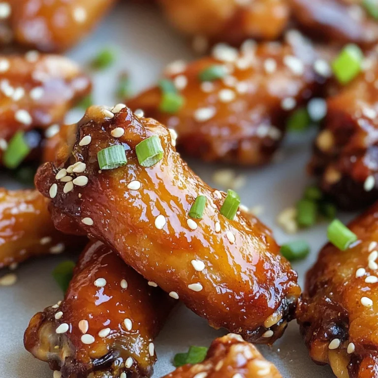 Honey Soy Chicken Wings