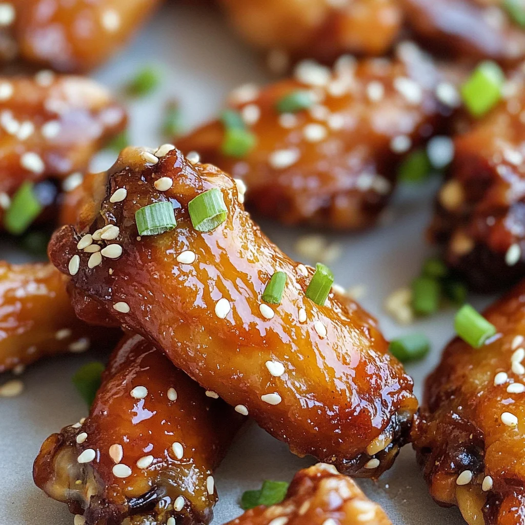 Honey Soy Chicken Wings