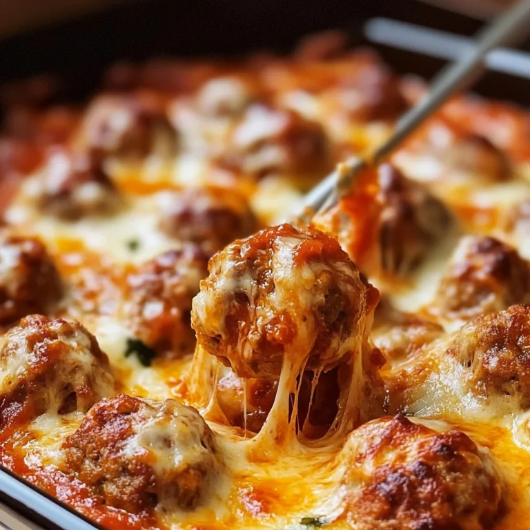 Keto Meatball Casserole