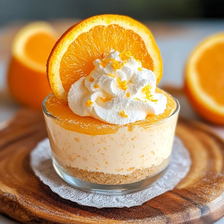 Keto Orange Cheesecake Mousse