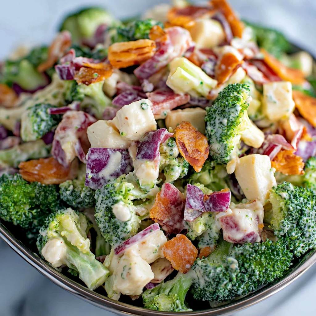 Low Carb Broccoli Salad The Perfect Refreshing Side Dish