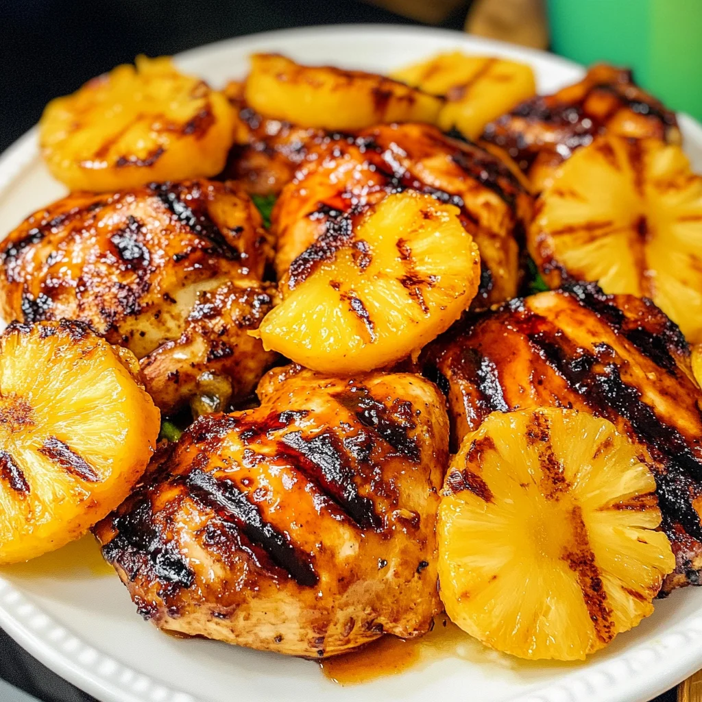 Orange Barbecue Grilled Chicken Recipe