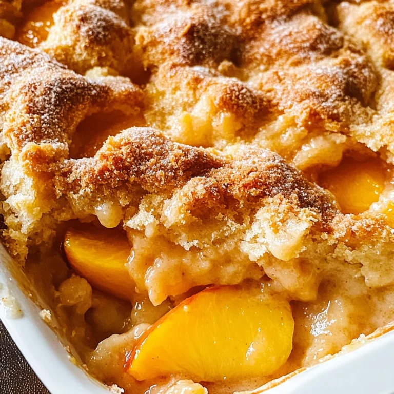 Peach Cobbler Recipe