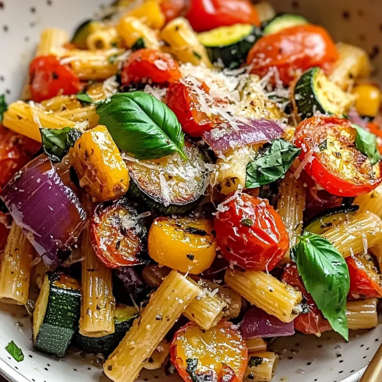 Roasted Vegetable Pasta: Discover a Delicious Homemade Recipe!