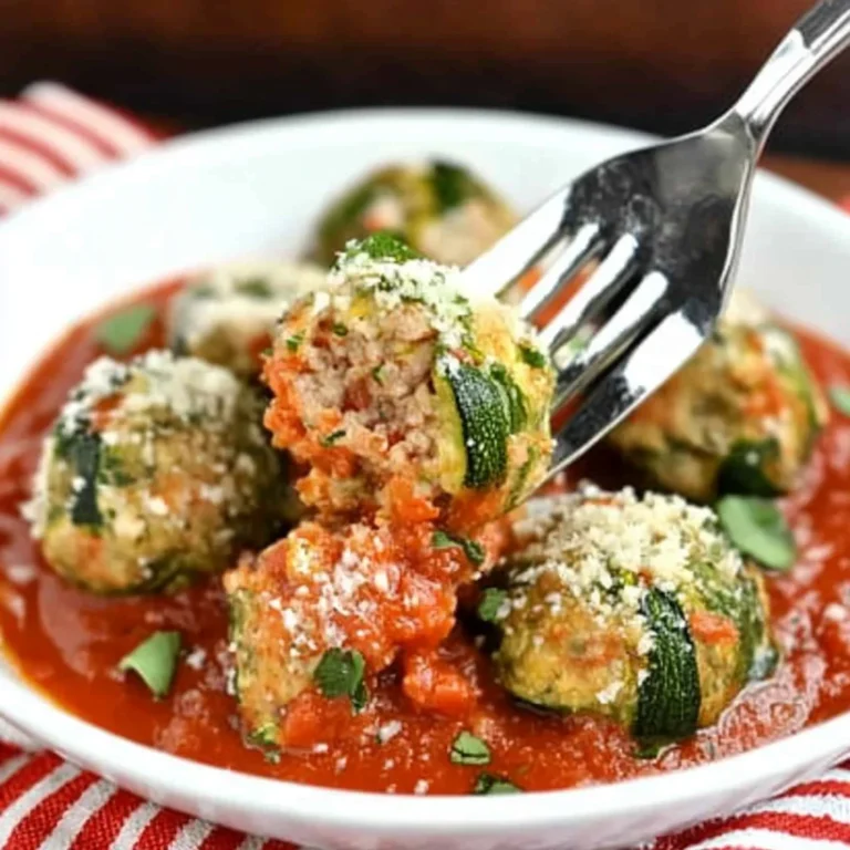 Zucchini Meatballs