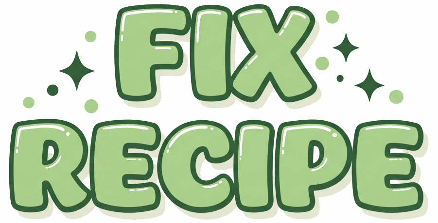 fixrecipe