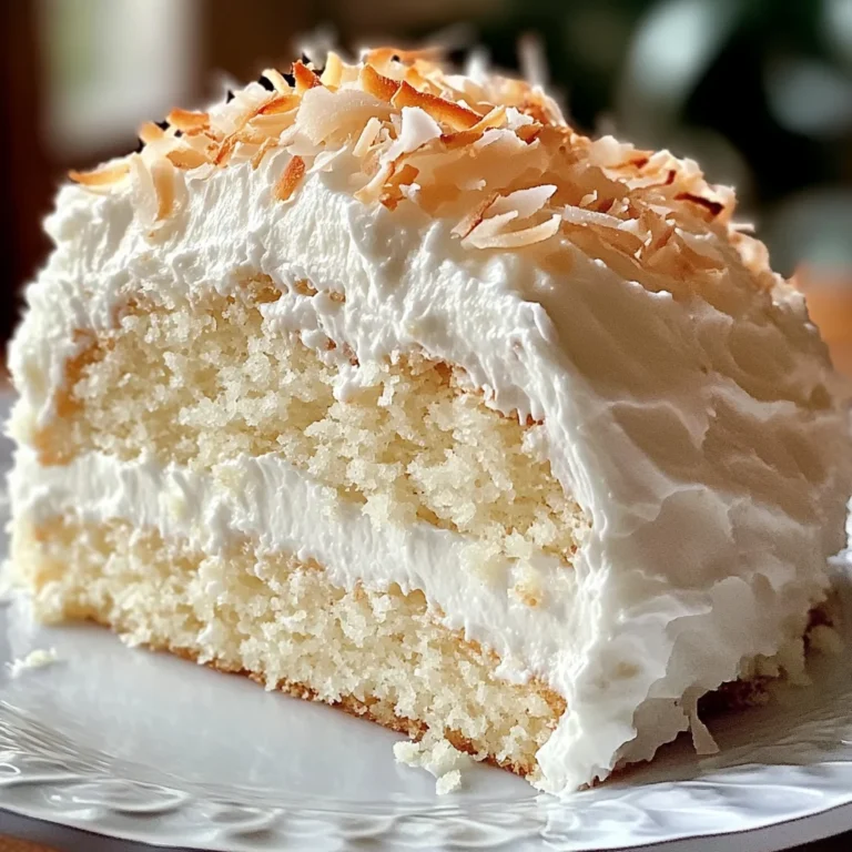 Coconut Cloud Cake Recipe
