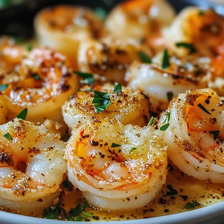 Garlic Parmesan Roasted Shrimp