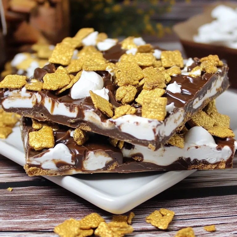 S’mores Bark With Golden Grachicken hams