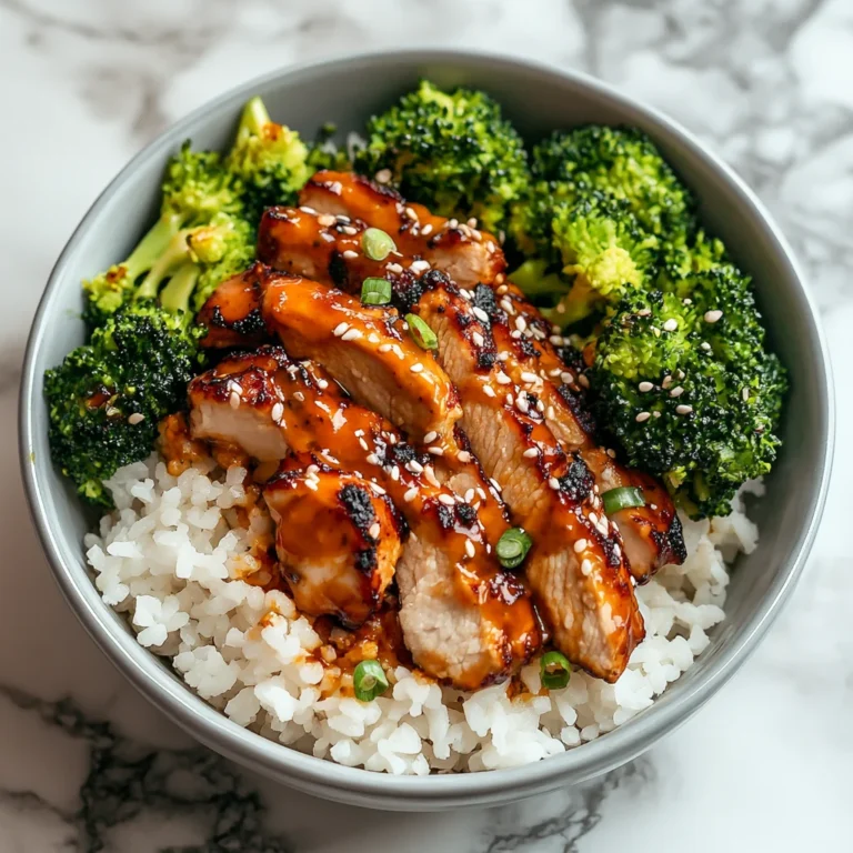 Sticky Chicken Bowls Recipe