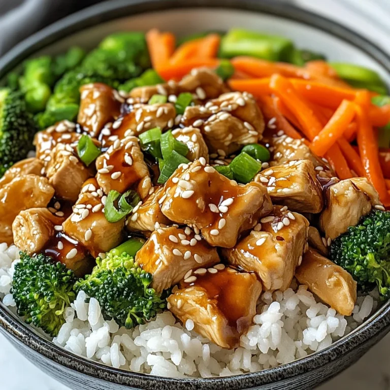 Teriyaki Chicken Rice Bowl
