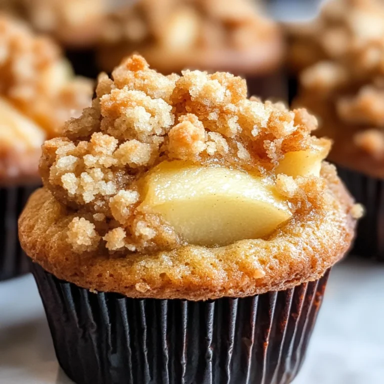 Apple Crumble Muffins