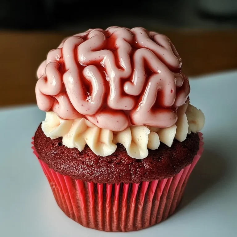 Bleeding Brain Cupcakes