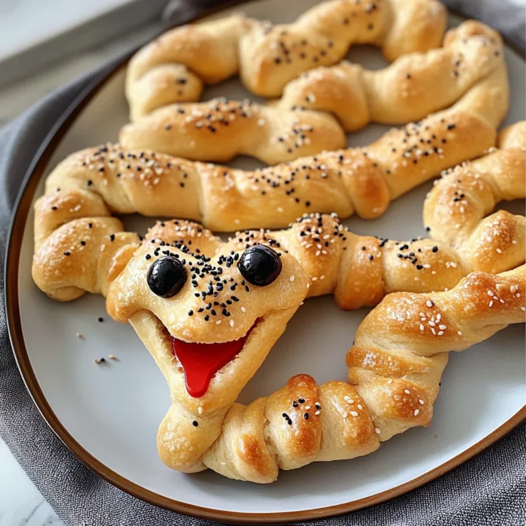 Breadstick Snakes