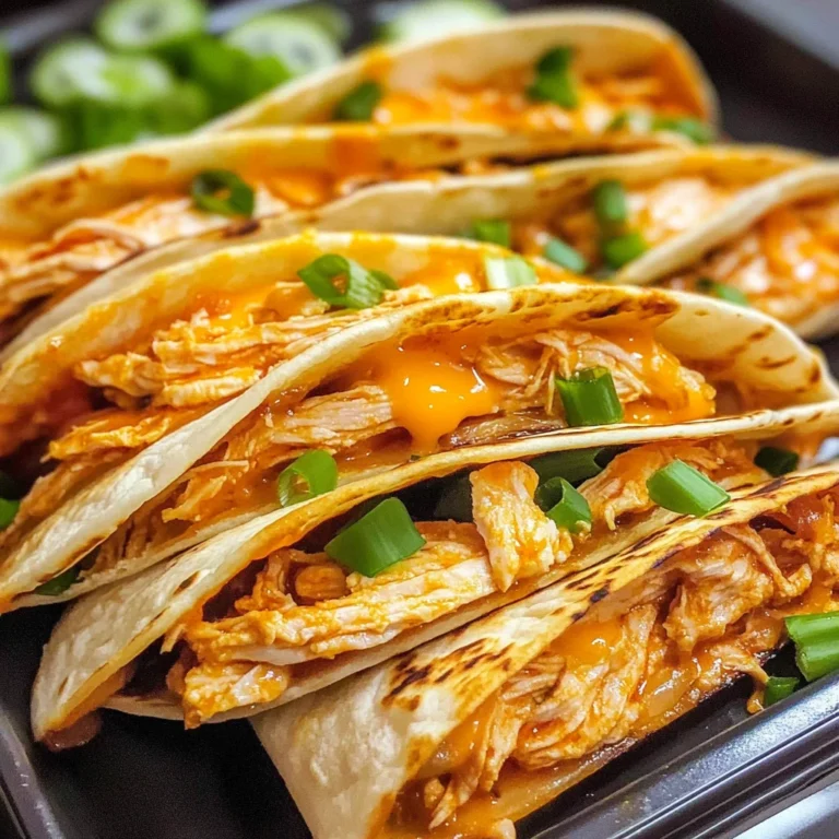 Buffalo Chicken Tacos Recipe