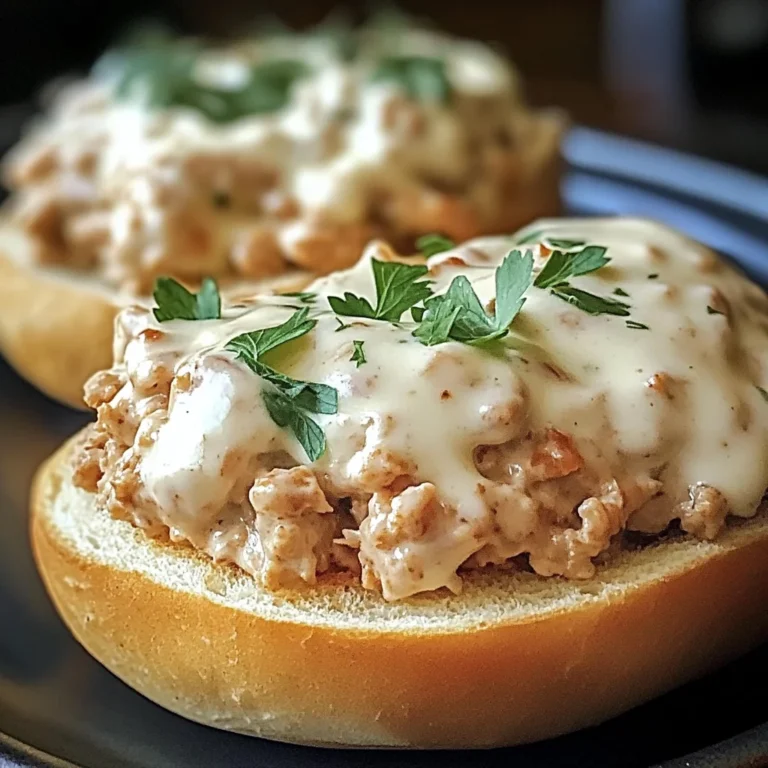 Chicken Alfredo Sloppy Joes: A Delicious Twist on a Classic Favorite
