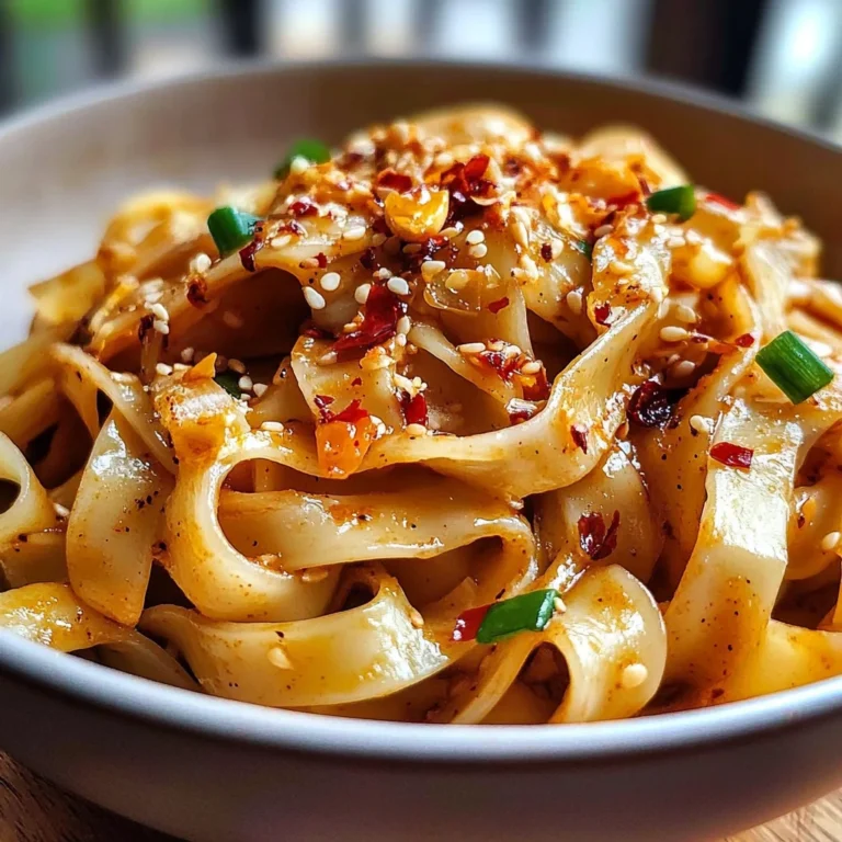 Garlic Chili Oil Noodles