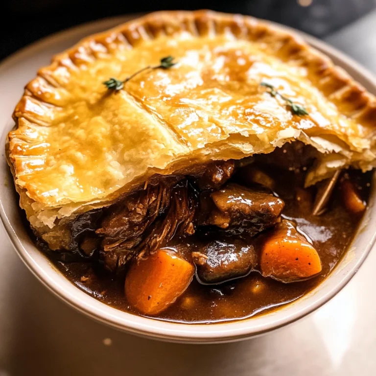 Guinness Braised Beef Pot Pie
