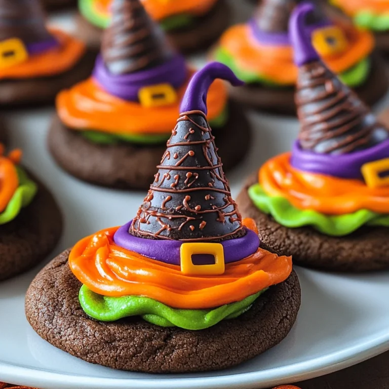 Halloween Witch Hat Cookies
