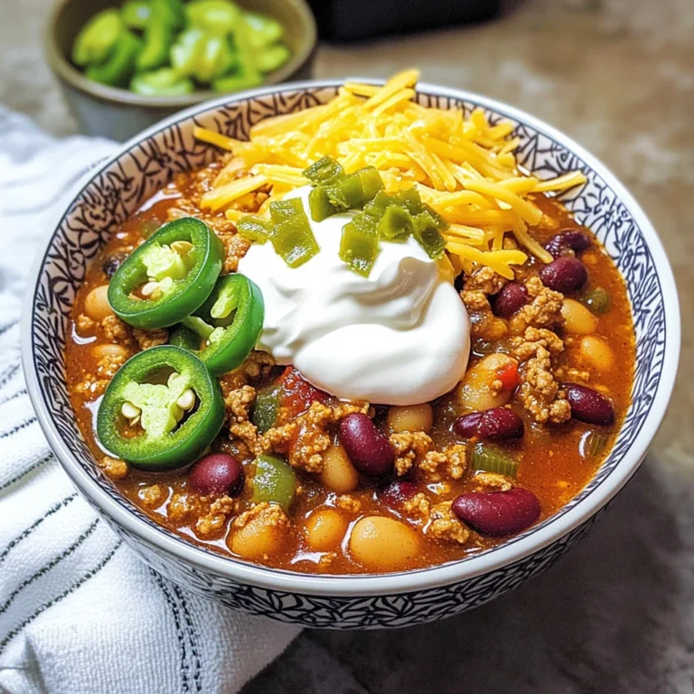 Healthy Turkey Chili