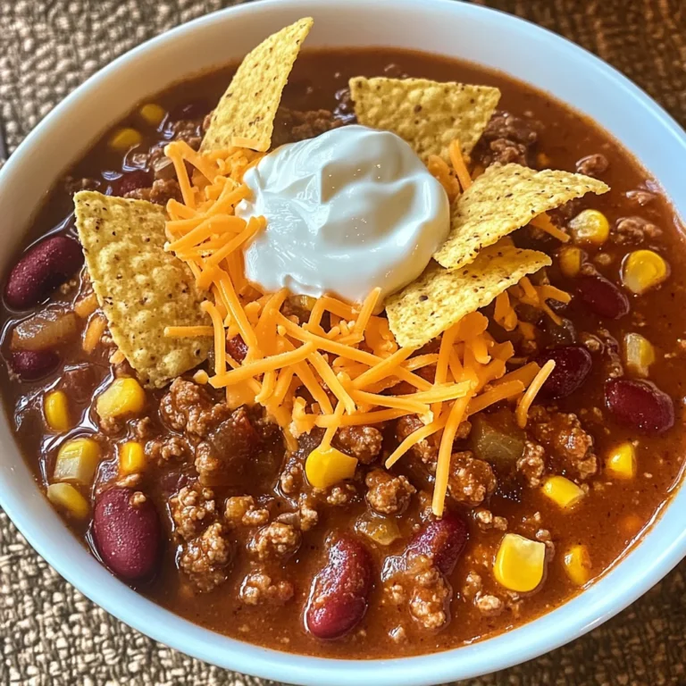 Hillbilly Chili and Cinnamon Rolls