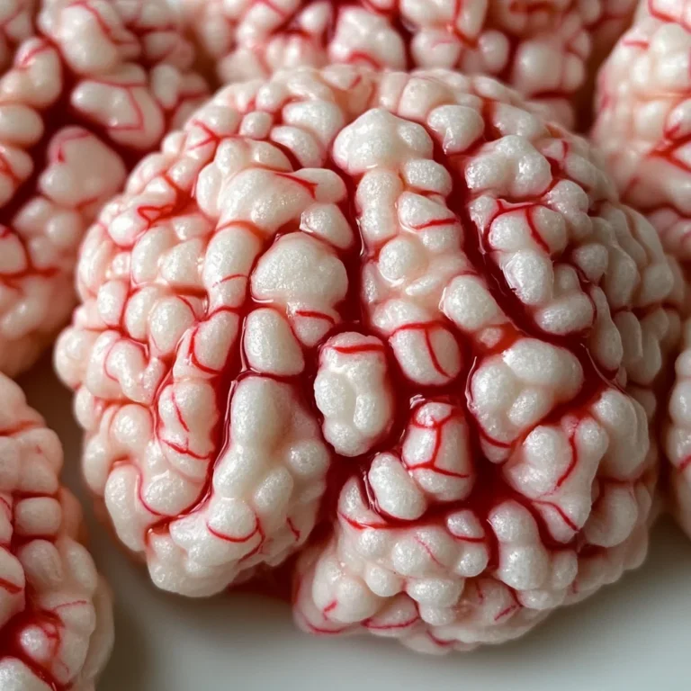 Marshmallow Rice Bubbles Halloween Brains
