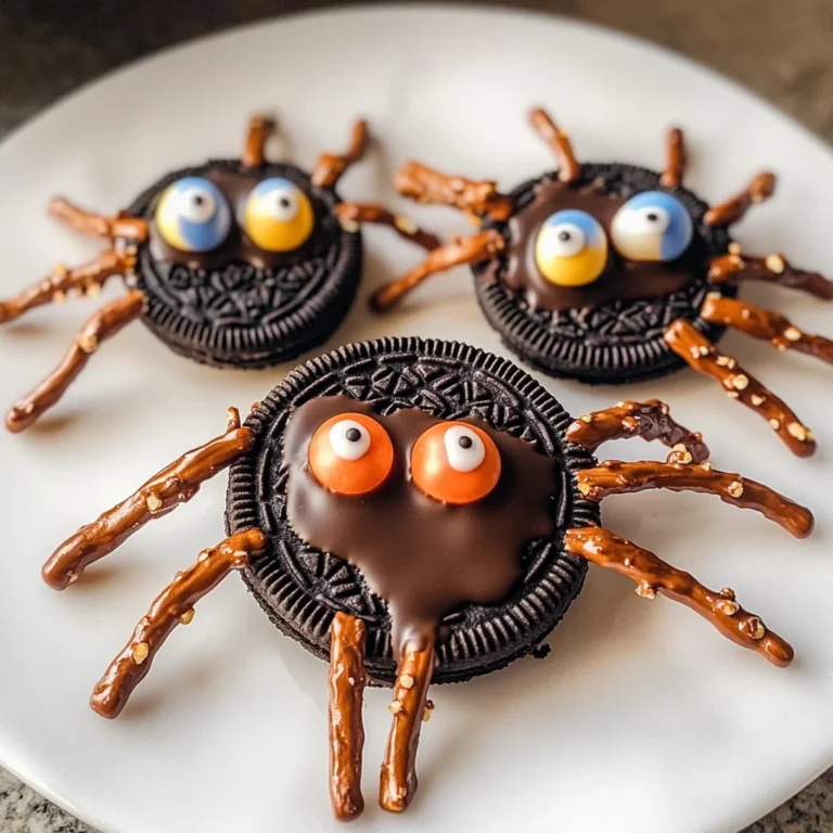 Oreo Spider Halloween Cookies