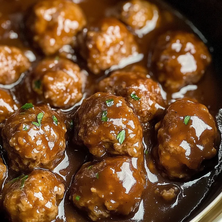 Slow Cooker Salisbury Steak Meatballs: Family-Friendly Comfort