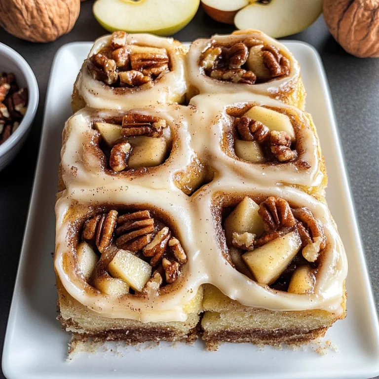 Soft-Baked Apple Cinnamon Rolls