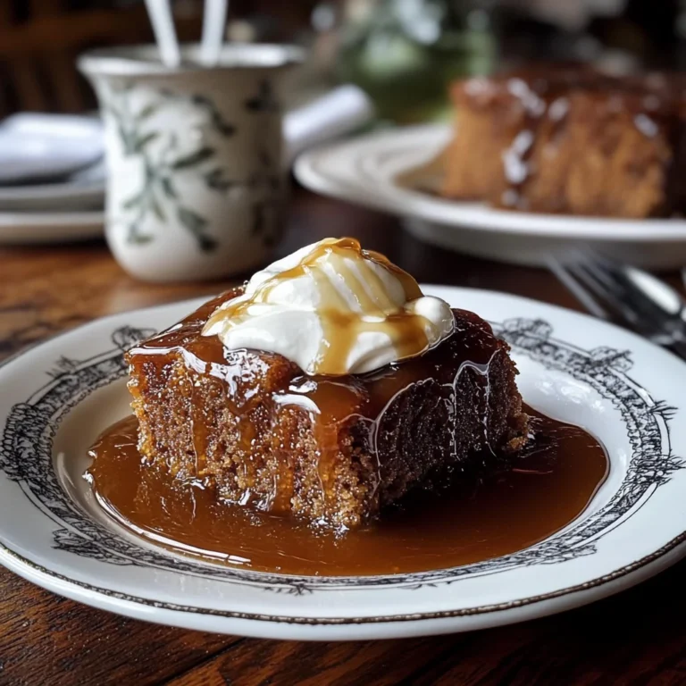 Sticky Toffee Pudding