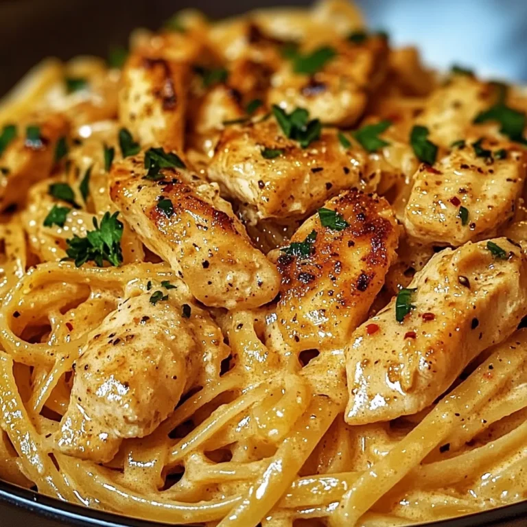 the best Cowboy Butter Chicken Linguine