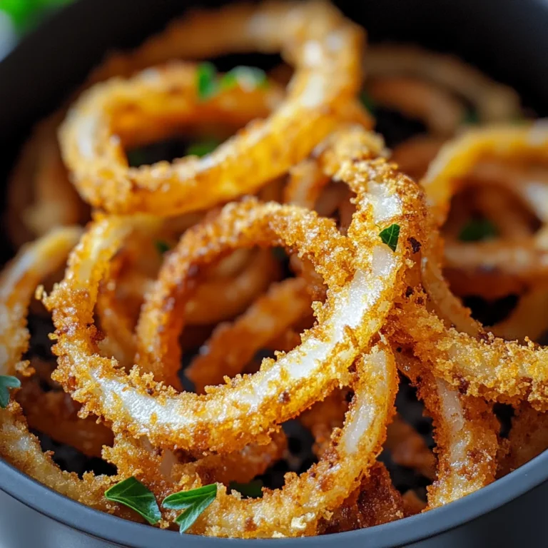 Air Fryer Crispy Onions recipe