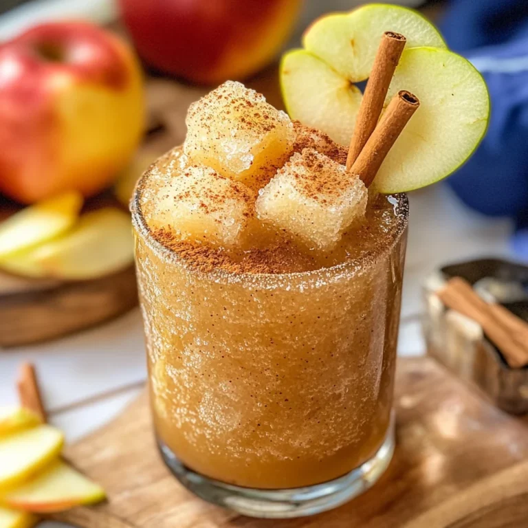 Apple Cider Slush