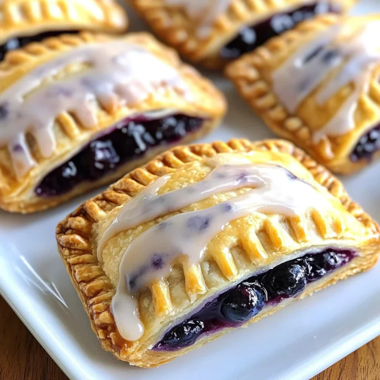 Blueberry Lemon Hand Pies