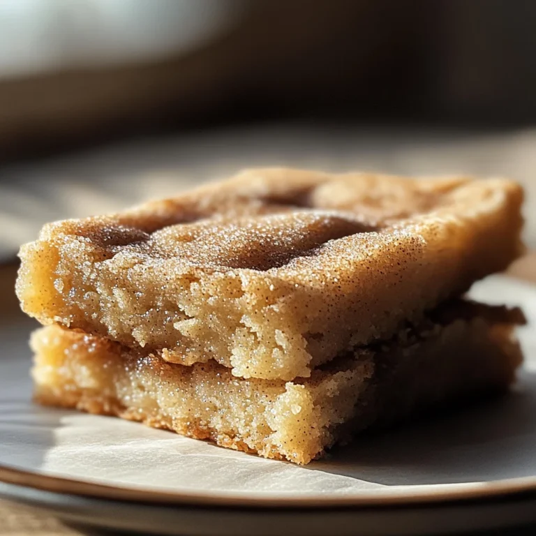 Cozy and Sweet Honey Cinnamon Dessert: Cinnamon Sugar Blondies to Bake Anytime