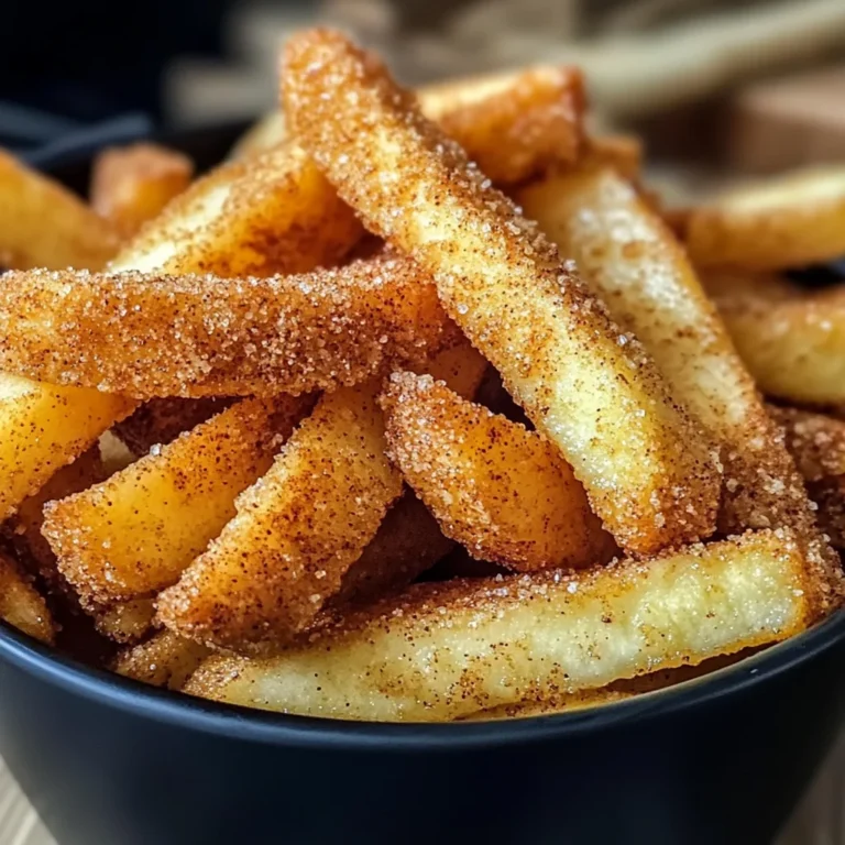 Crispy Air Fryer Apple Fries