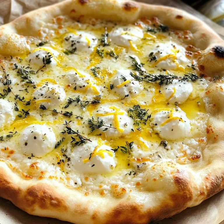 Lemon Pizza