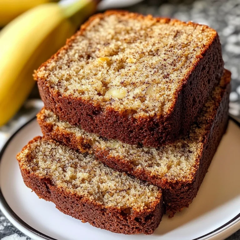 Moist Banana Bread Recipe