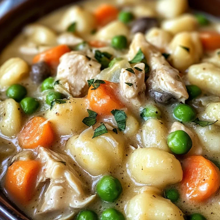 ONE POT GNOCCHI CHICKEN POT PIE