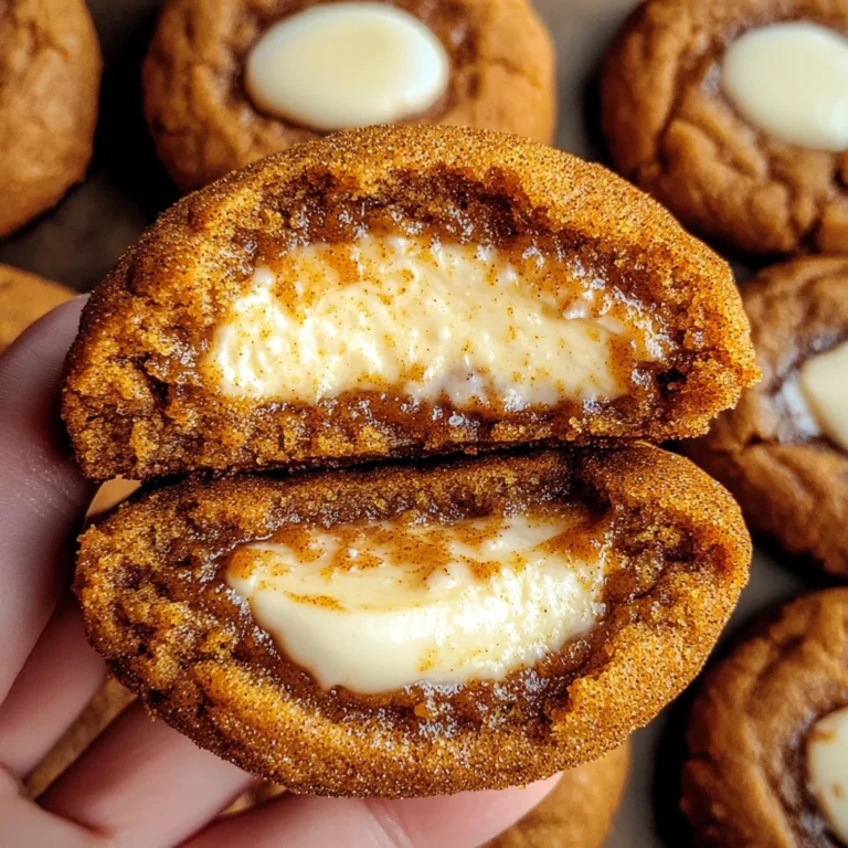 Pumpkin Cheesecake Cookies