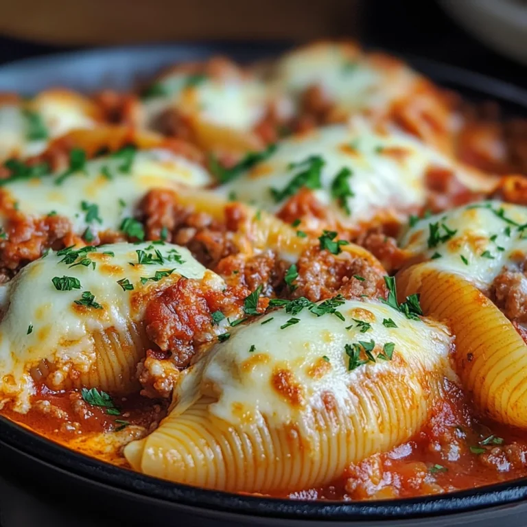 Stuffed Shells with Meat