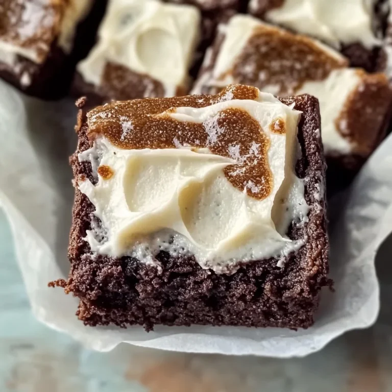 Gooey Root Beer Float Brownies - theamazingfood