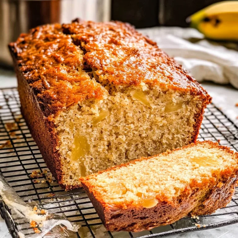 Hawaiian Banana Bread Recipe