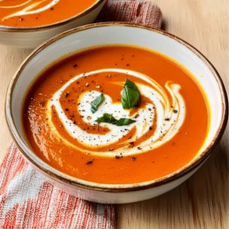 Roasted Tomato and Red Pepper Soup