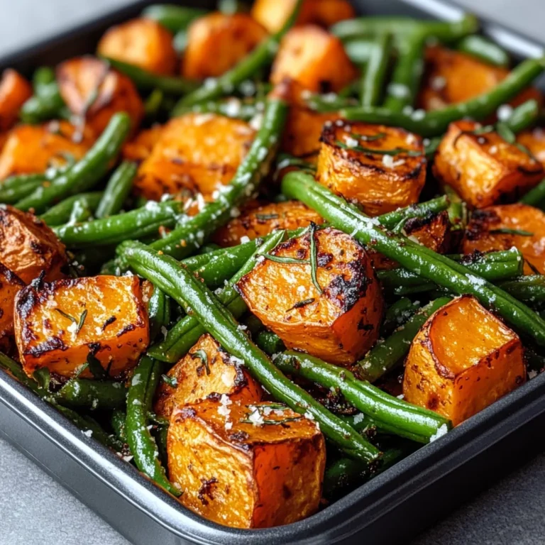 Sweet Potato & Green Bean Tray Bake: Easy & Delicious Recipe
