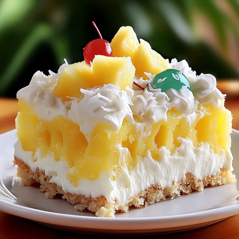 Hawaiian Poke Cake